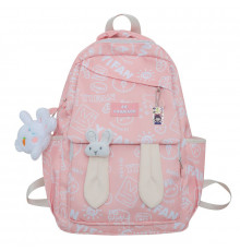 Рюкзак подростковый 230632 Зайка 20L Pink