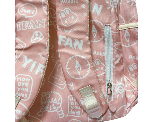 Рюкзак подростковый 230632 Зайка 20L Pink