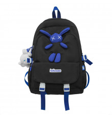 Рюкзак подростковый 608833 Hellonana с брелком Black
