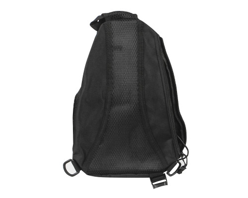 Рюкзак на одно плечо 905 вместительная с USB портом водонепроницаемая Black