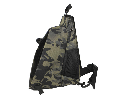 Рюкзак на одно плечо 905 вместительная с USB портом водонепроницаемая Camouflage