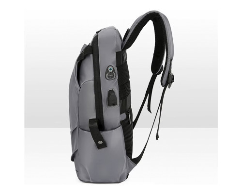 Рюкзак городской SK-6012 для ноутбука 15" водонепроницаемый 20-35 л Gray