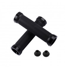 Резиновые грипсы / Велосипедные ручки West Biking 0804004 Black