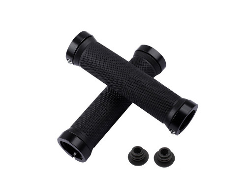 Резиновые грипсы / Велосипедные ручки West Biking 0804004 Black