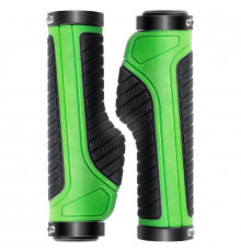 Анатомические Грипсы / Велосипедные ручки West Biking 0804021 Green
