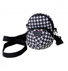 Детская сумка TD-637 через плечо на два отделения с ремешком  Black