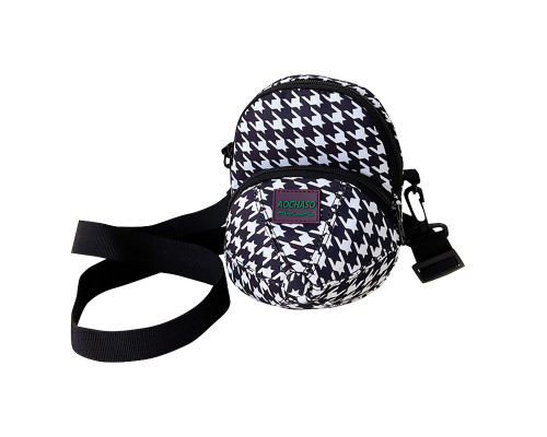 Детская сумка TD-637 через плечо на два отделения с ремешком  Black