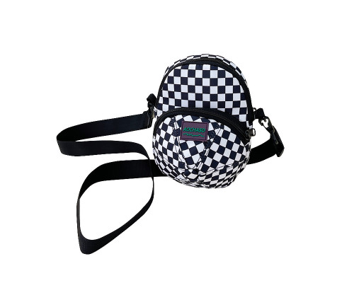 Детская сумка TD-637/1 через плечо на два отделения с ремешком  Black