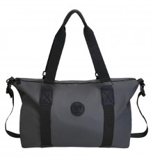 Сумка дорожная 66 спортивная с карманом снаружи с регулируемым плечевым ремнем Gray