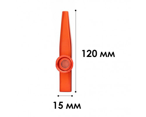 Музыкальный инструмент Kazoo реабилитационное оборудование тренировка мышц рта казу Red