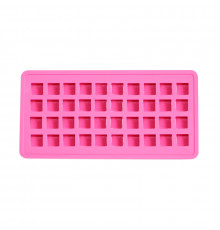 Силиконовая форма для льда CUMENSS AI-2016 40 ячеек Pink