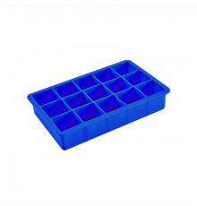 Силиконовая форма для льда CUMENSS AI-807 Cube 15 Blue