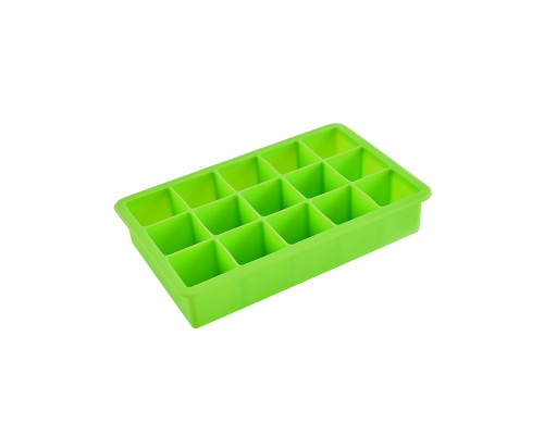 Силиконовая форма для льда CUMENSS AI-807 Cube 15 Green