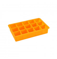 Силиконовая форма для льда CUMENSS AI-807 Cube 15 Orange