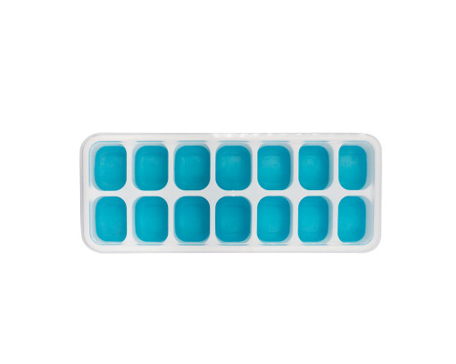 Силиконовая форма для льда CUMENSS AI-814 Cube 14 Blue