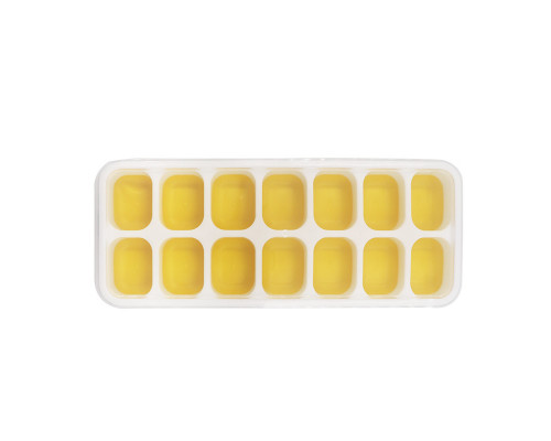 Силиконовая форма для льда CUMENSS AI-814 Cube 14 Yellow