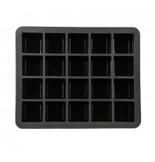 Силиконовая форма для льда CUMENSS AI-820 Cube 20 Black