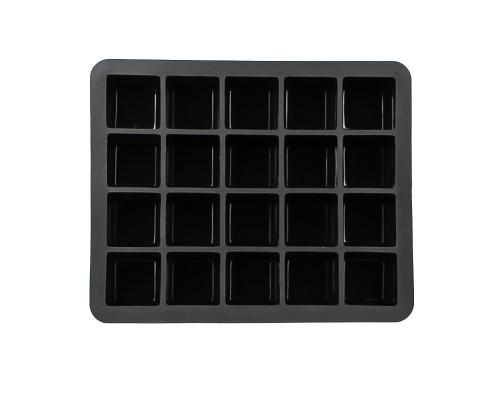 Силиконовая форма для льда CUMENSS AI-820 Cube 20 Black