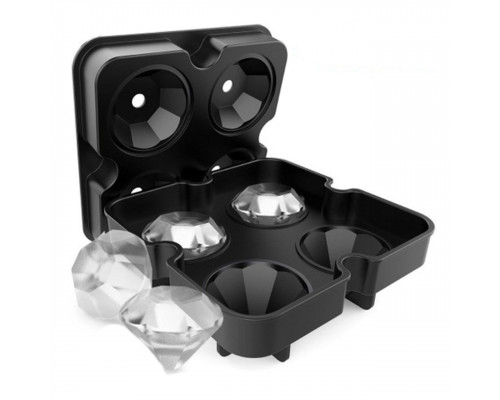 Силиконовая форма для льда CUMENSS Бриллиант Black