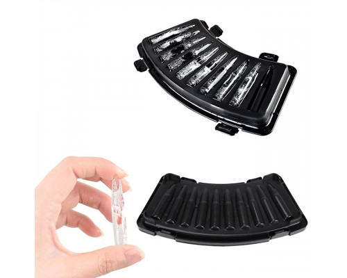 Силиконовая форма для льда CUMENSS Пули АК47 Black