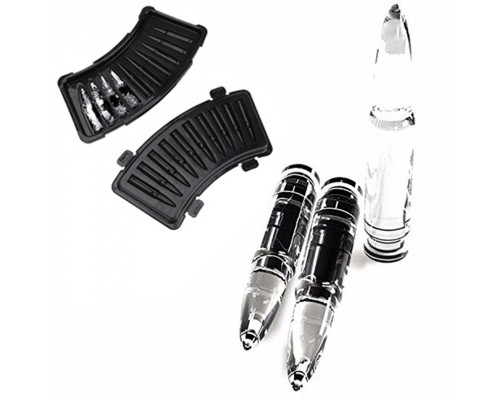 Силиконовая форма для льда CUMENSS Пули АК47 Black