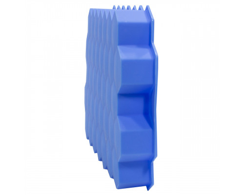 Силиконовая форма для льда CUMENSS Соты Blue