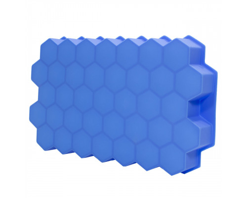 Силиконовая форма для льда CUMENSS Соты Blue