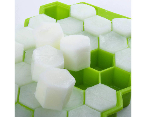 Силиконовая форма для льда CUMENSS Соты Green