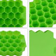 Силиконовая форма для льда CUMENSS Соты Green