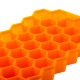 Силиконовая форма для льда CUMENSS Соты Orange