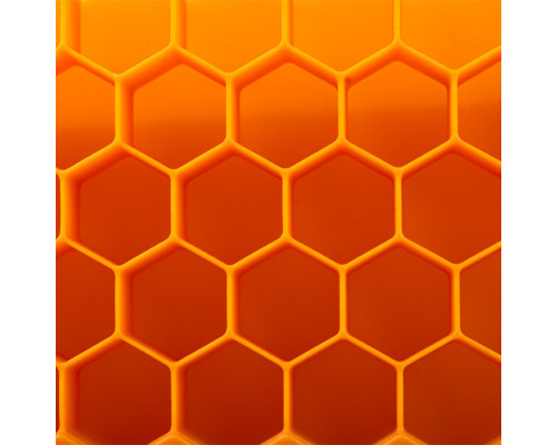Силиконовая форма для льда CUMENSS Соты Orange