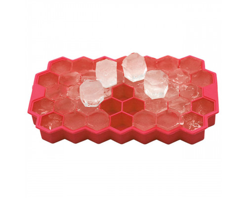 Силиконовая форма для льда CUMENSS Соты Red