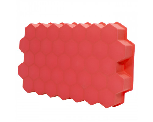 Силиконовая форма для льда CUMENSS Соты Red