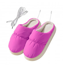 Домашние комнатные тапочки с подогревом A-230 Purple