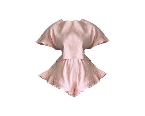 Женский комплект для дома и сна SM24302Y88DHX футболка и шорты женская пижама Pink XL