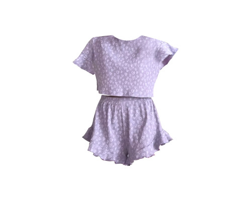 Женский комплект для дома и сна SM24302Y88DHX футболка и шорты женская пижама Purple S