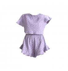 Женский комплект для дома и сна SM24302Y88DHX футболка и шорты женская пижама Purple XL