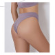 Женские бесшовные трусики бразилианы в рубчик A02# Лиловый L