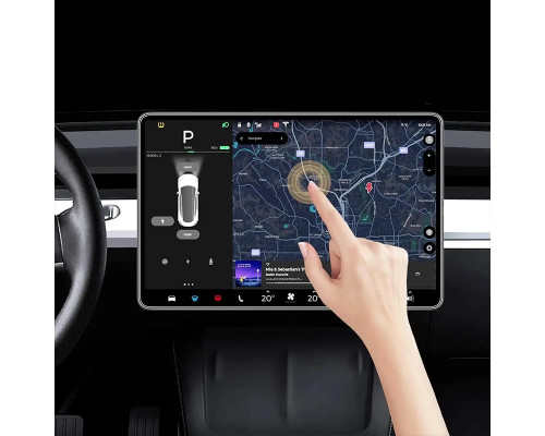 Защитное стекло SS-GHM-TSL4 для Tesla 3 Highland 2023-2024