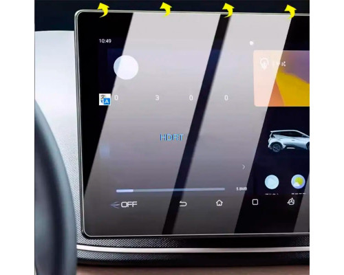 Защитное стекло на монитор для BYD Yuan UP 2024+ 12.8"