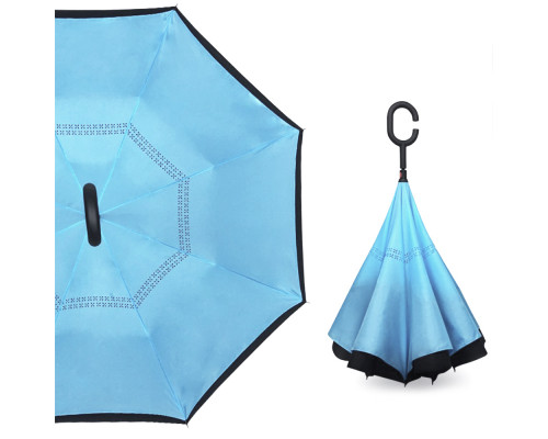 Зонт наоборот Up-Brella Голубой