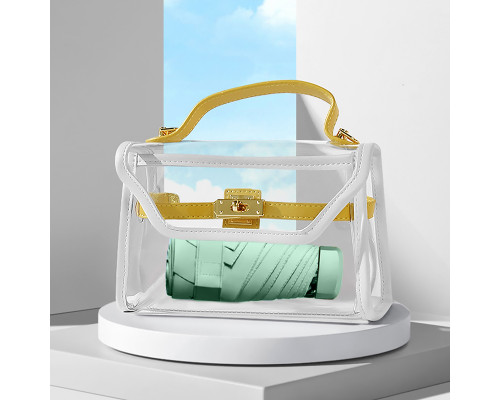 Мини-зонт 191T карманный с чехлом капсулой Turquoise