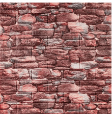 Самоклеящаяся декоративная 3D панель 700х770х5мм Матовый камень (060M) SW-00000635