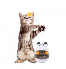 Игрушка DT-653 Неваляшка Барашек для котов с шариками и кормушкой