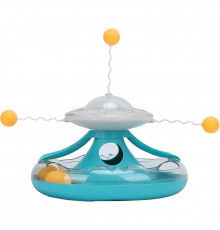 Игрушка для кошек DT312 игровой комплекс с шариками Mint Green