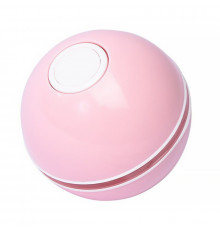 Умная игрушка-тизер интерактивный шарик для кошек DT411 светодиодная с USB Pink