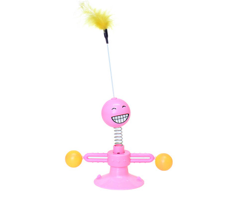 Игрушка для котов Hoopet 05406 Funny Man Pink