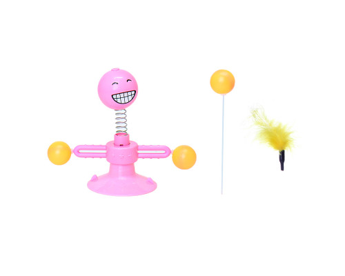 Игрушка для котов Hoopet 05406 Funny Man Pink