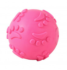 Игрушка Мяч DT1149 жевательный резиновый для Собак D:6,0 см Pink