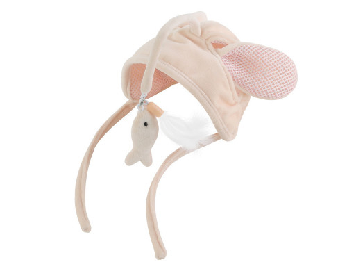 Игрушка шапочка дразнилка DT-569 для кошек Pink Rabbit